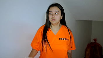 Boy makes an escaped prisoner his mega-slut