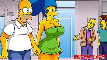 The greatest Mother in town! The Simptoons, Simpsons hentai